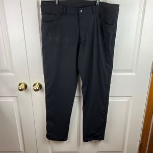 Men's Lululemon ABC Pants Classic Black Size 38x33